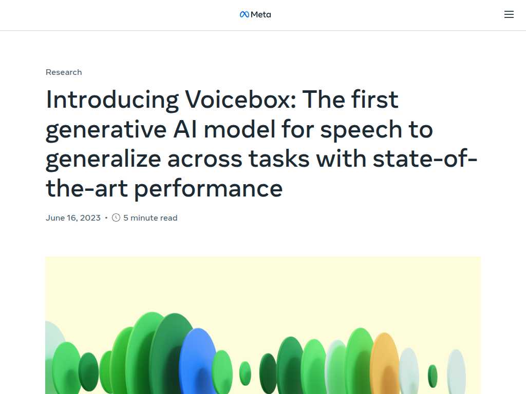 Voicebox by Meta