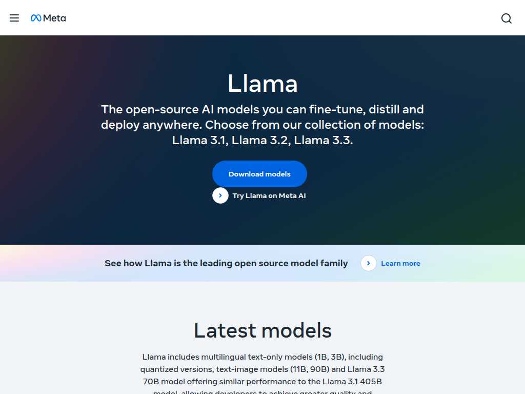 Llama2 by Meta