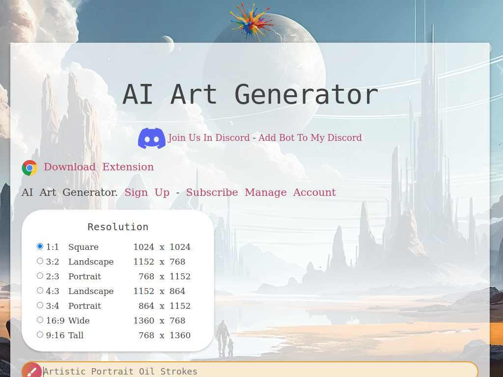 AI Art Generator