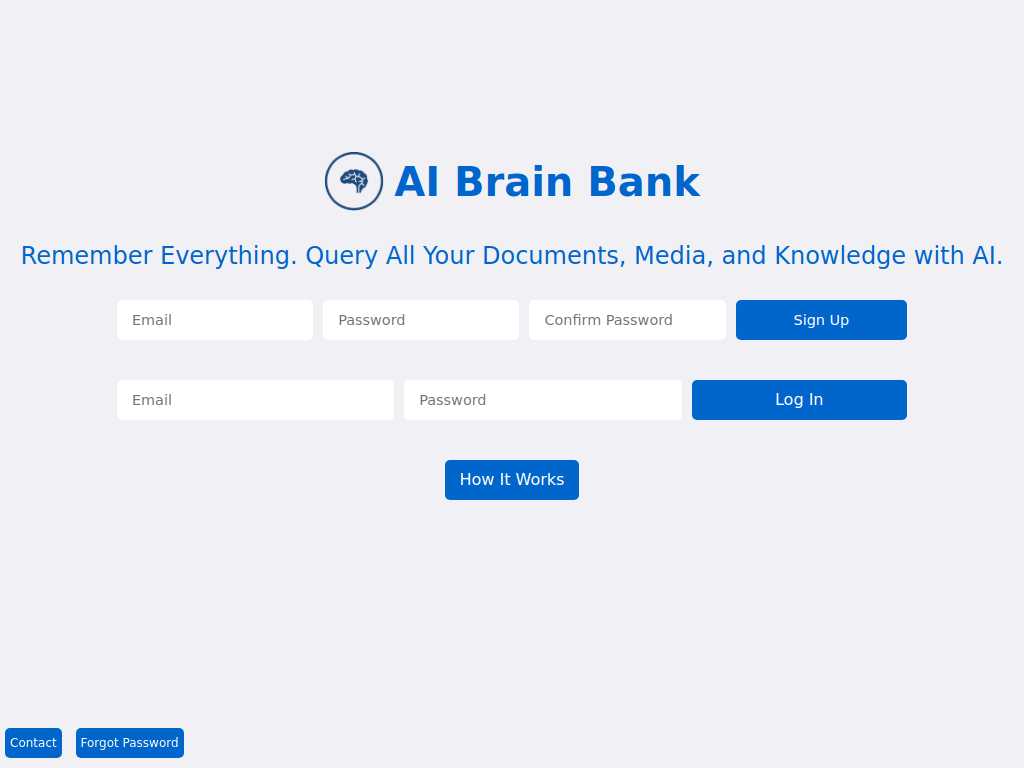 AI brain bank