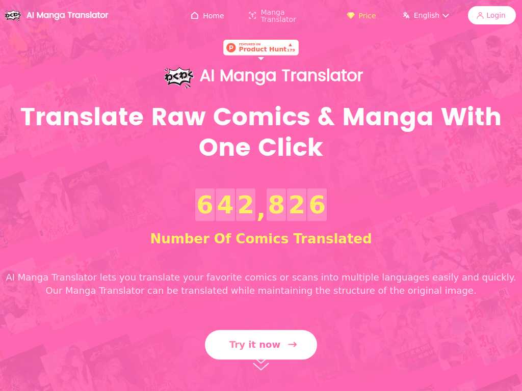 AI Manga Translator