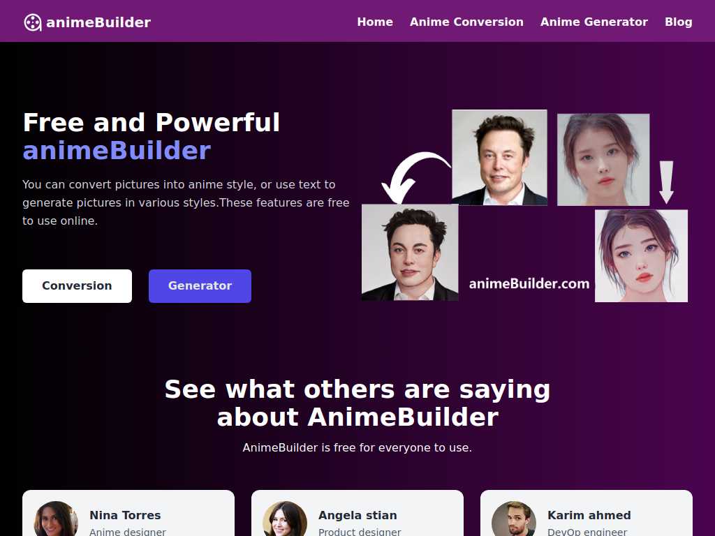animeBuilder