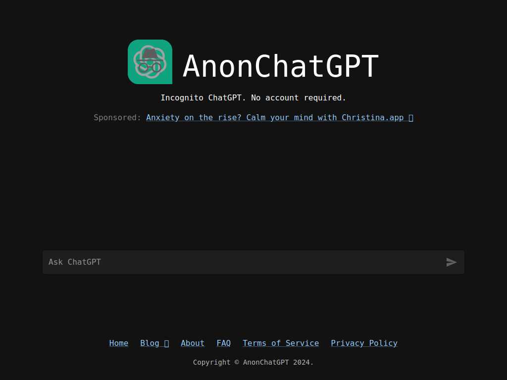 AnonChatGPT
