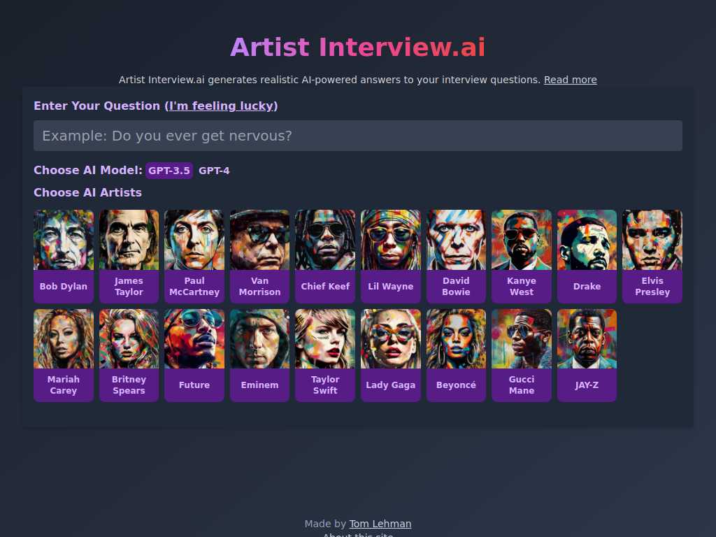 Artistinterview