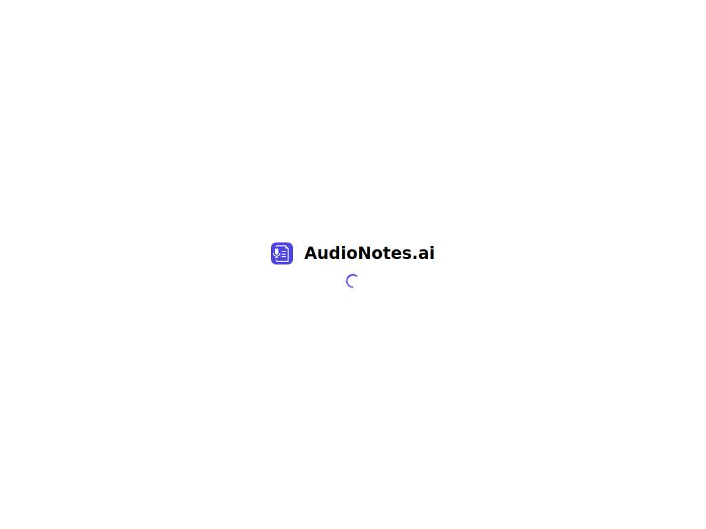 AudioNotes.ai