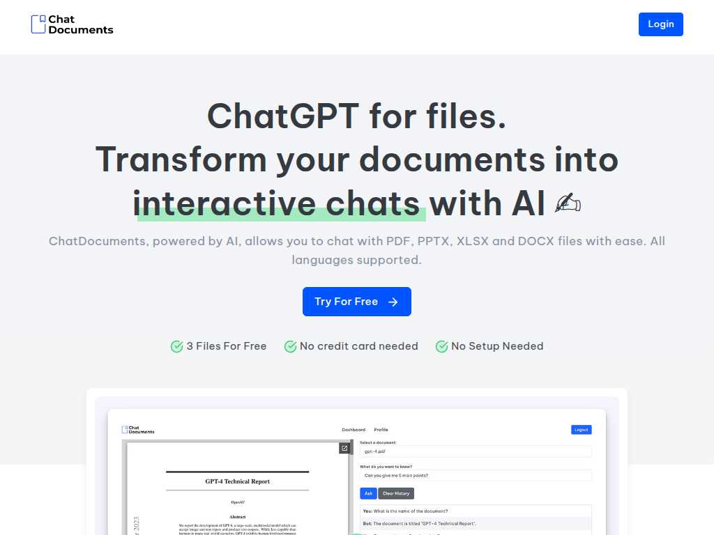 Chat Documents