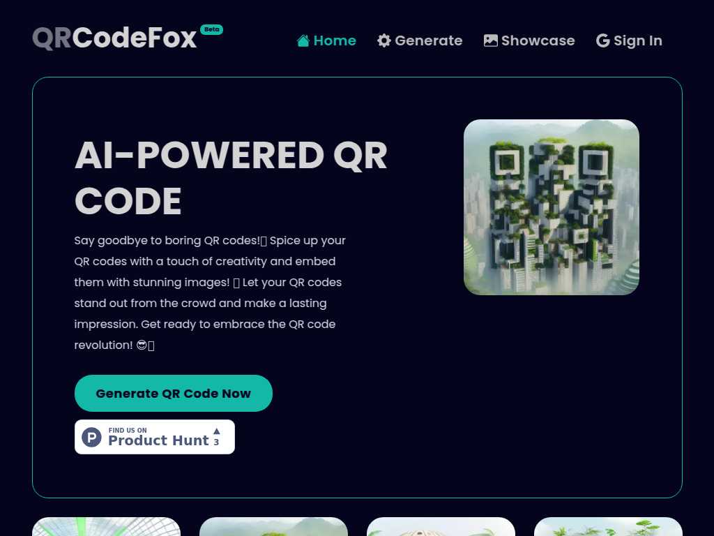 AI-Powered QR code