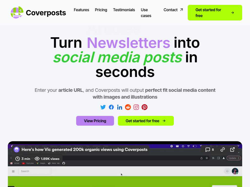 Coverposts