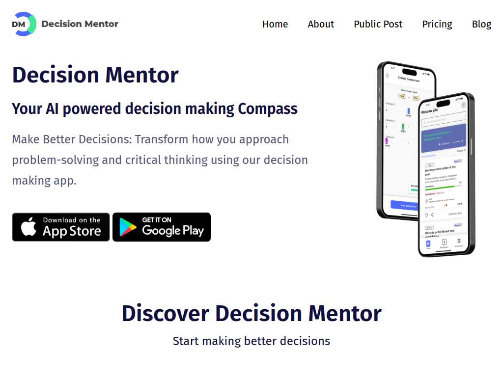 Decision Mentor