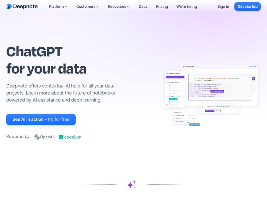Deepnote AI