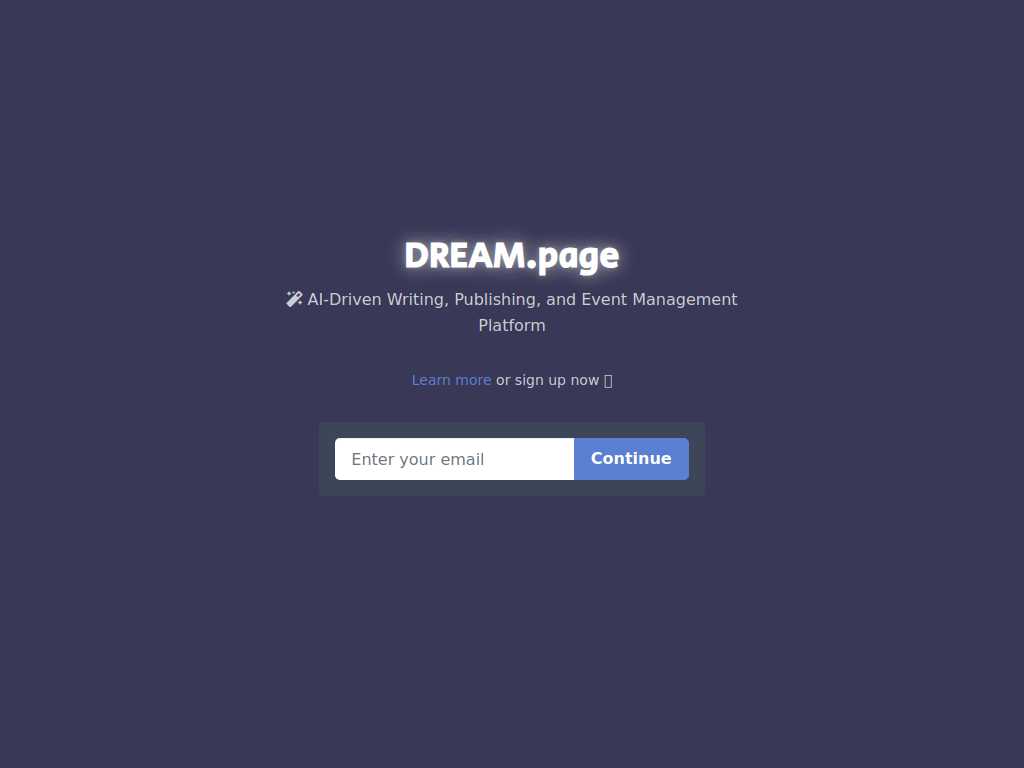 DREAM.page