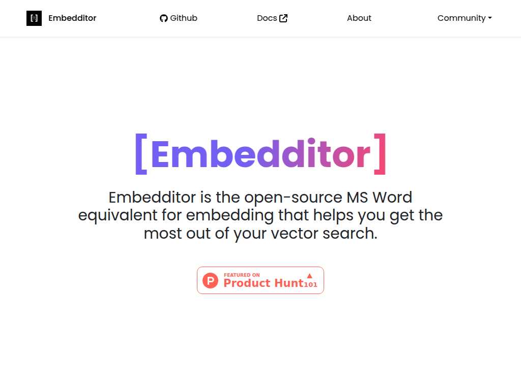 Embedditor