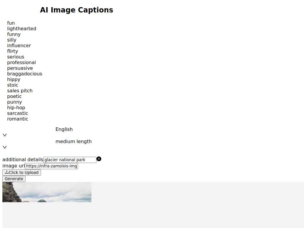 Felix Link Captions