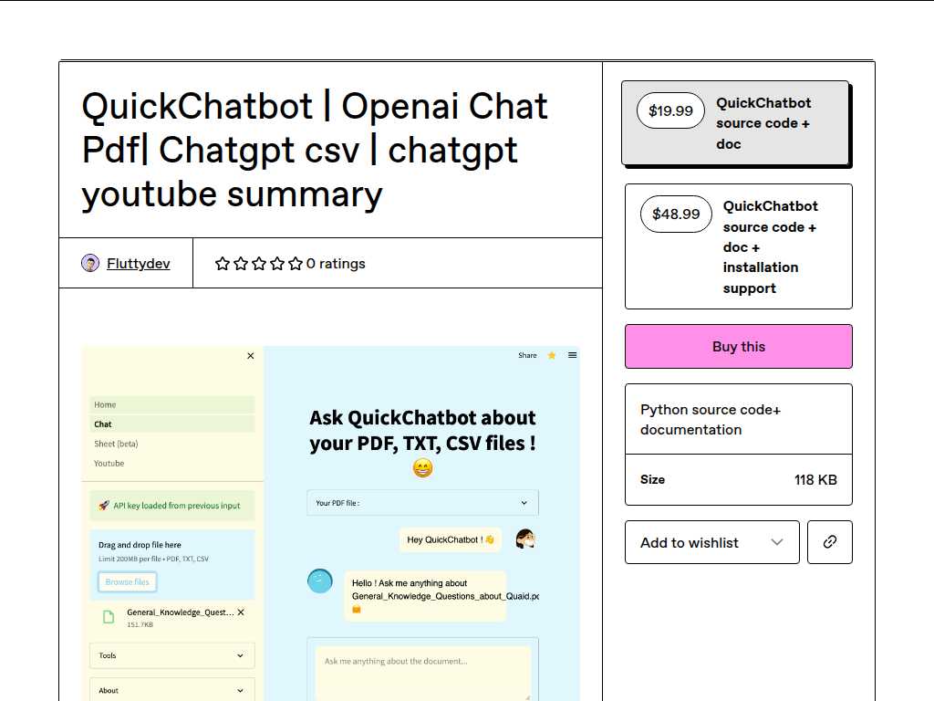 QuickChatbot