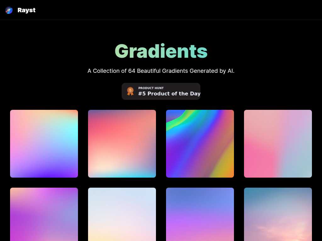 Rayst Gradients