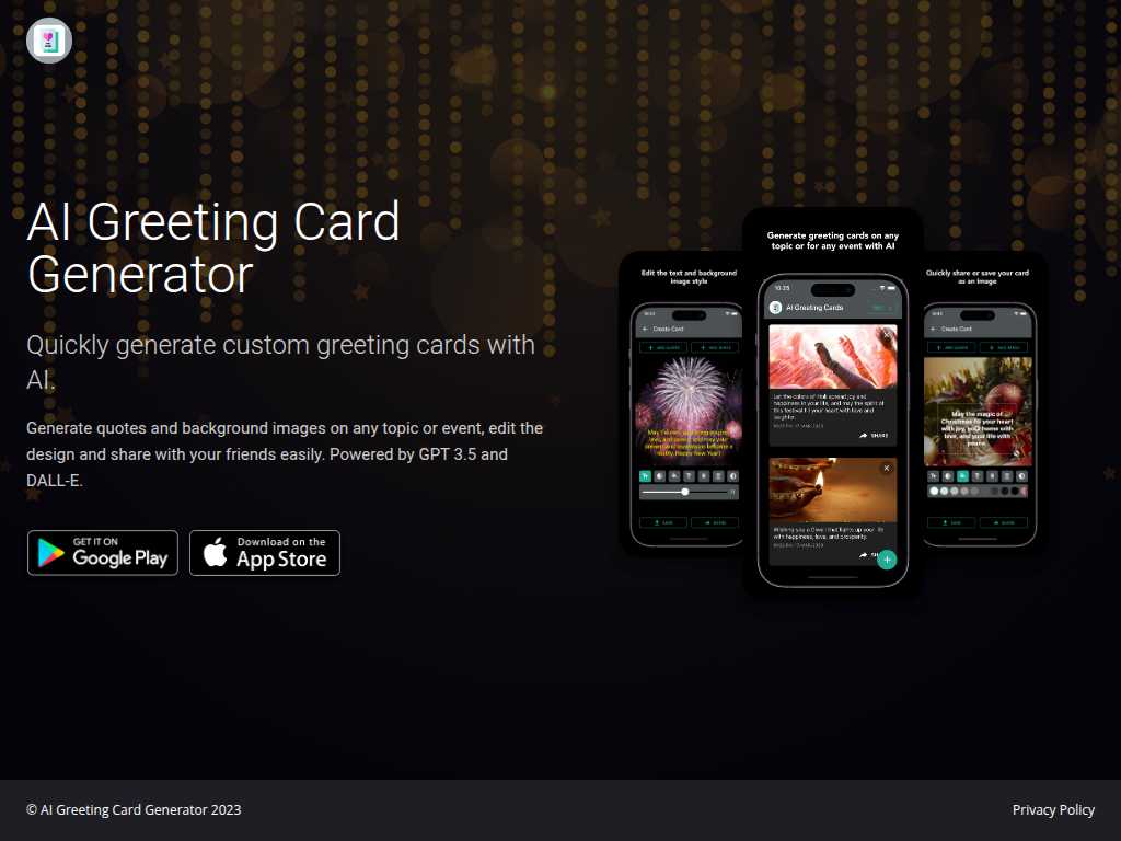 AI Greeting Card Generator