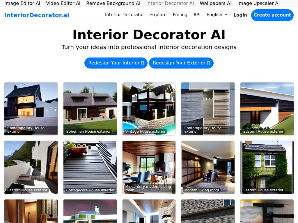 Interior Decorator AI