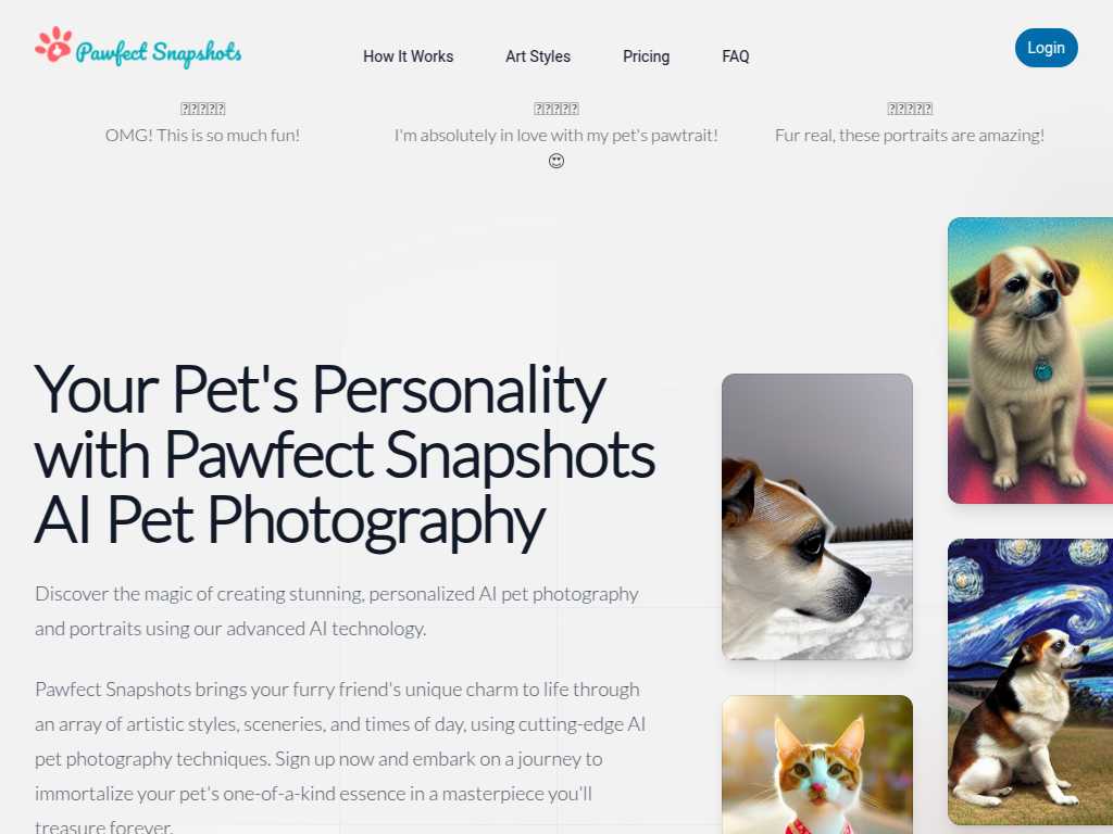 Pawfect Snapshots