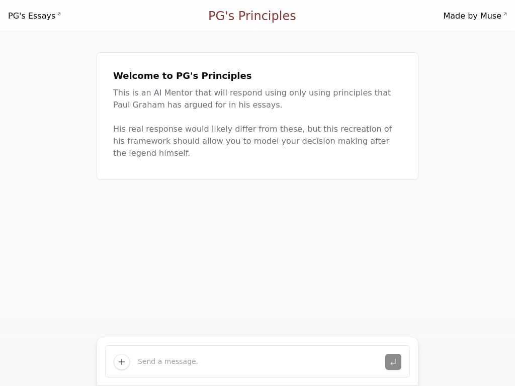 PGS Principles