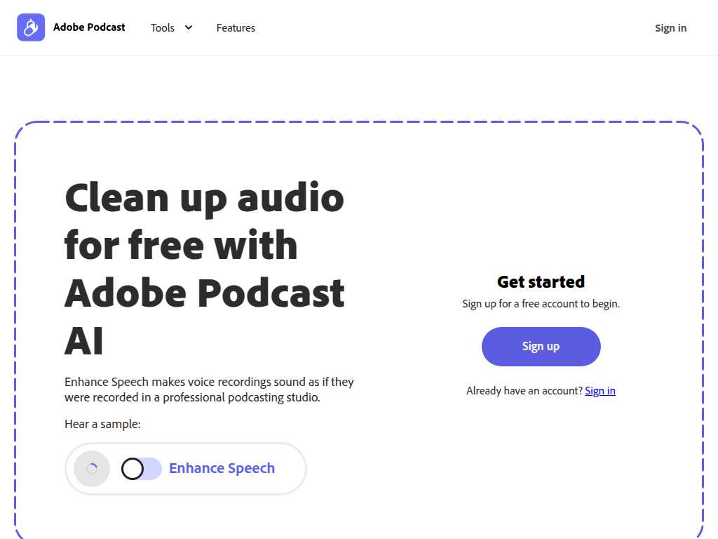 Adobe Speech Enhancer