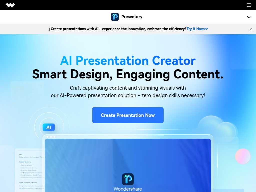 Wondershare Presentory