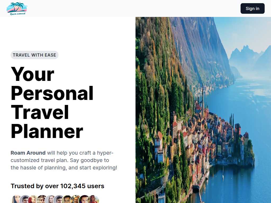 Roam Around App
