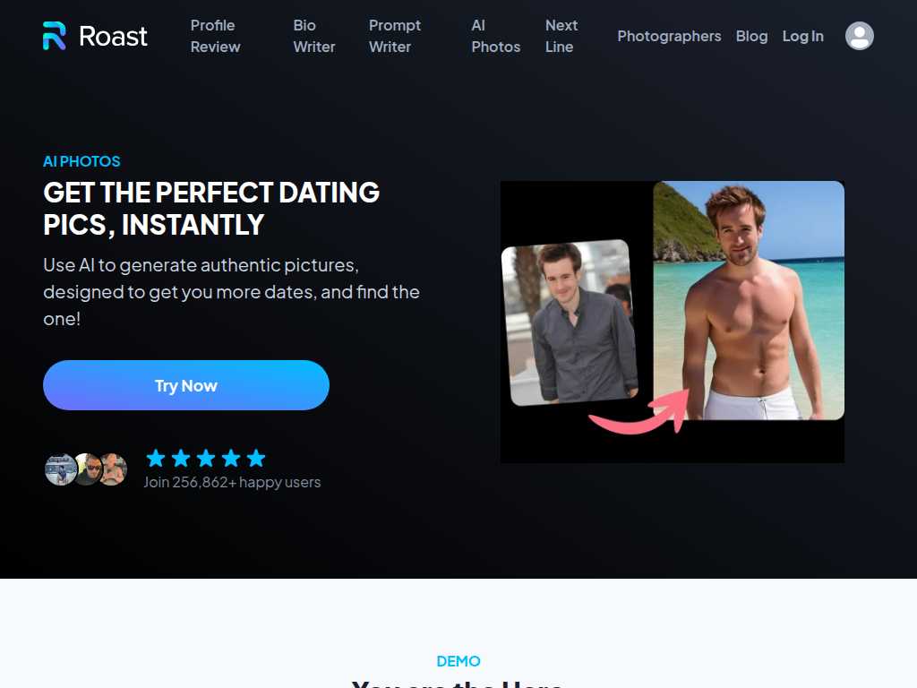 AI Dating Photos - ROAST