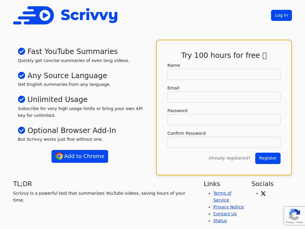 Scrivvy
