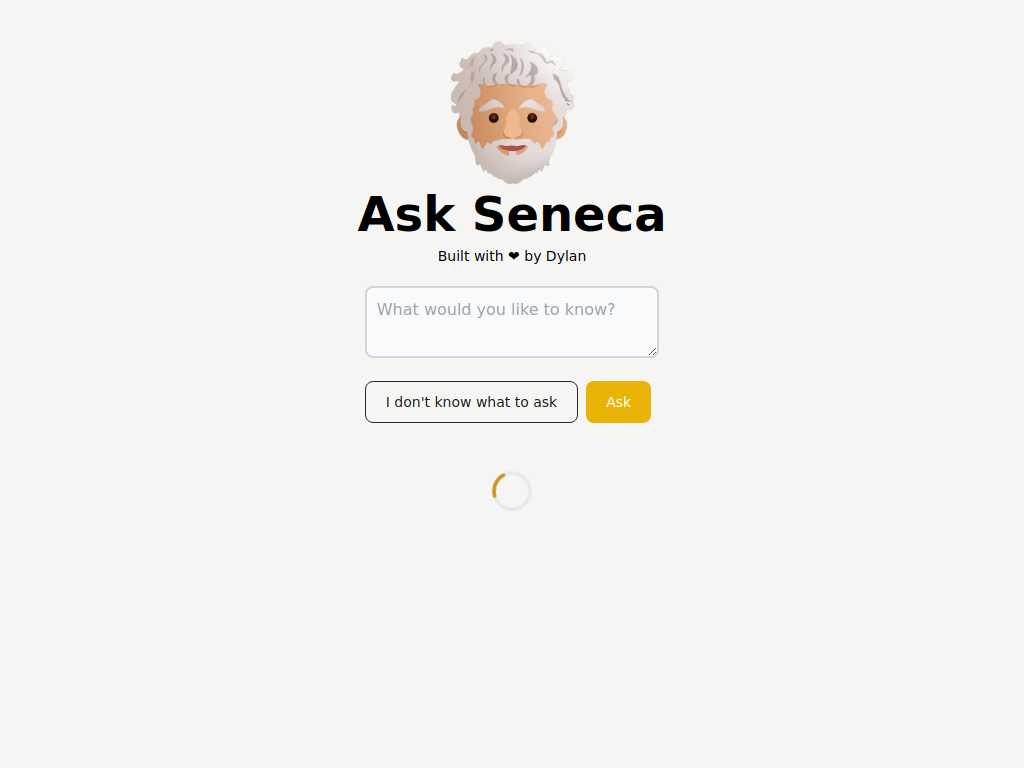 Ask Seneca