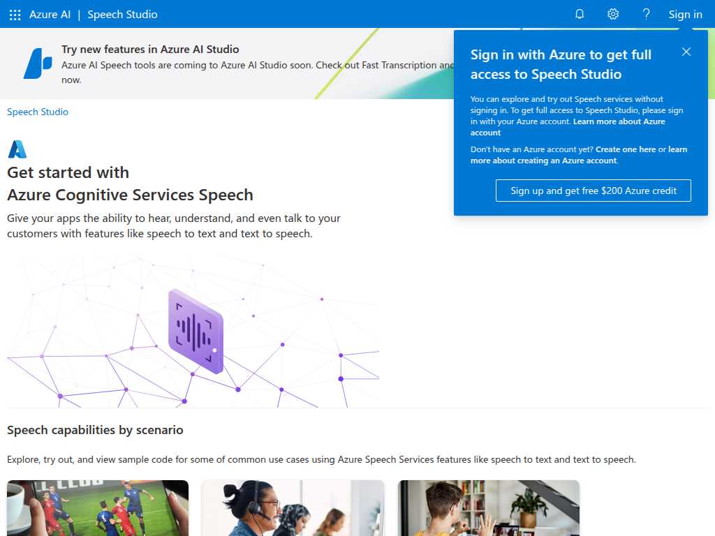 Speech Studio