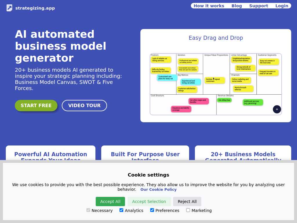 Strategizing App