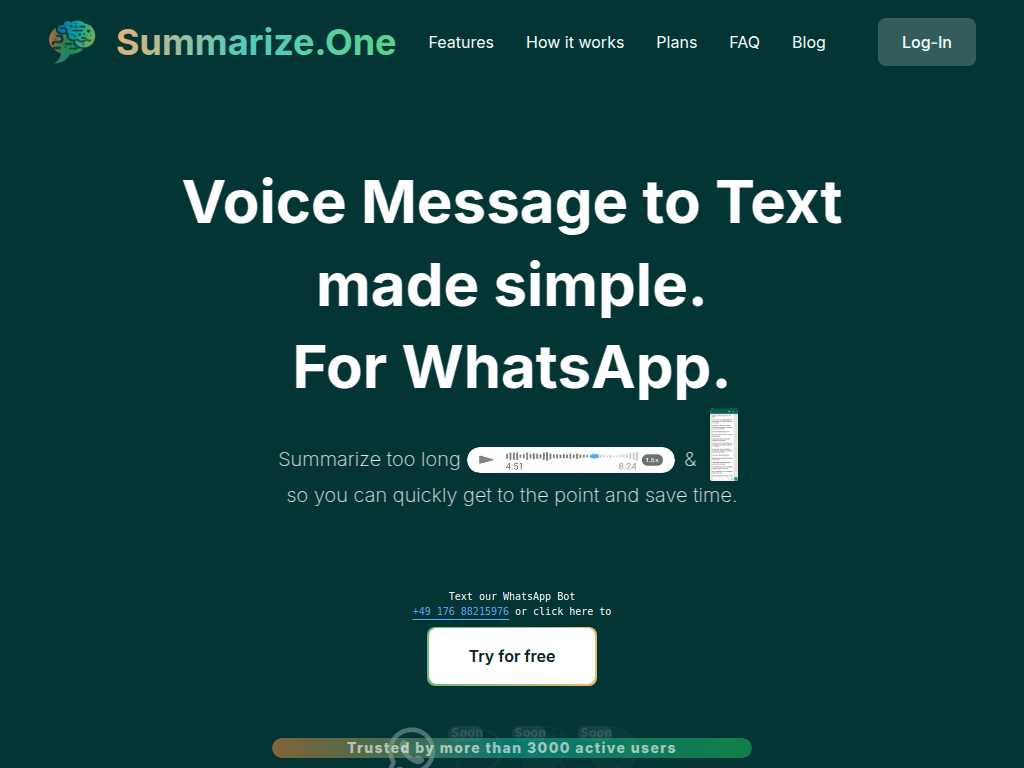 Summarize.one