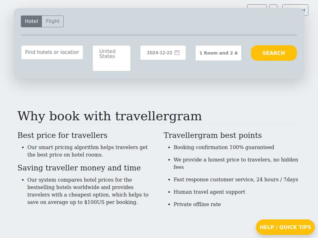 Travellergram