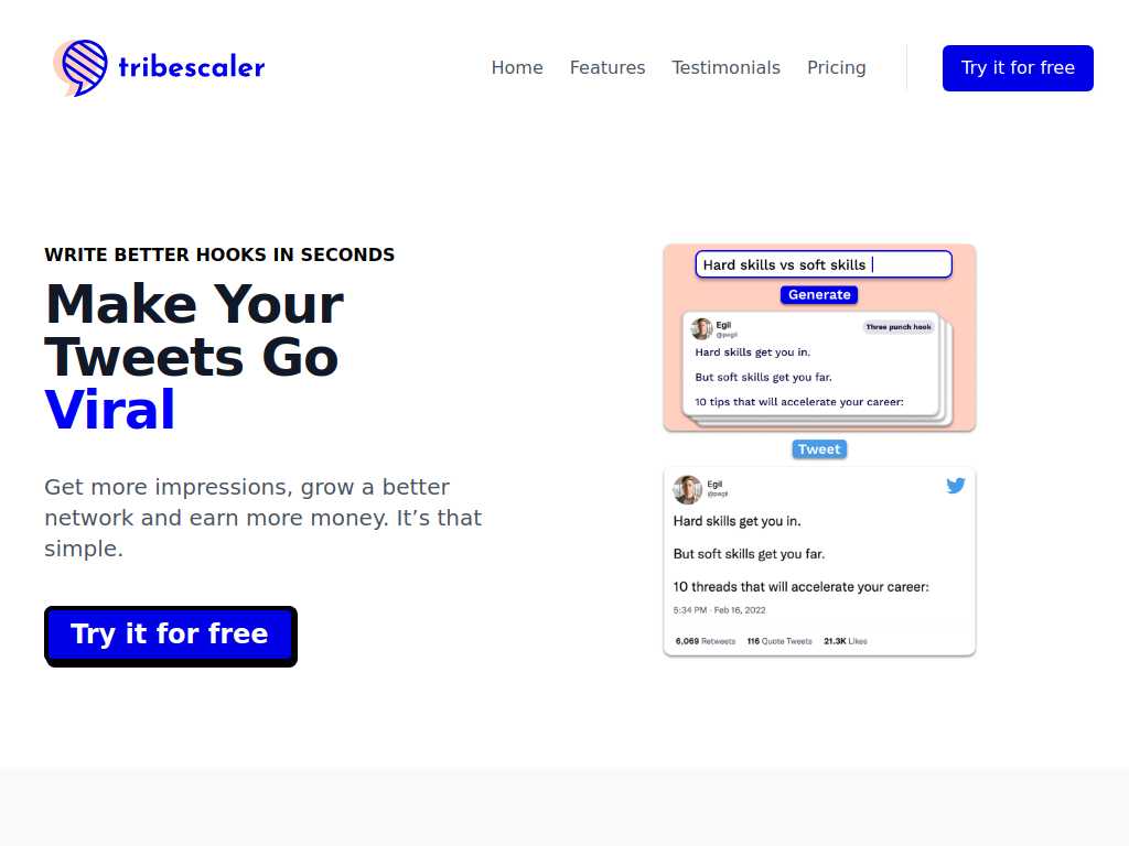 Tribescaler