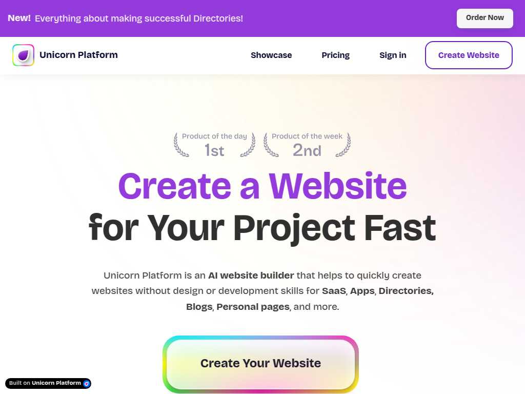 Unicorn Platform