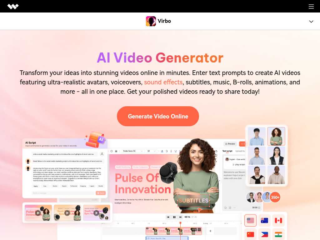 AI Video Generator By Wondershare