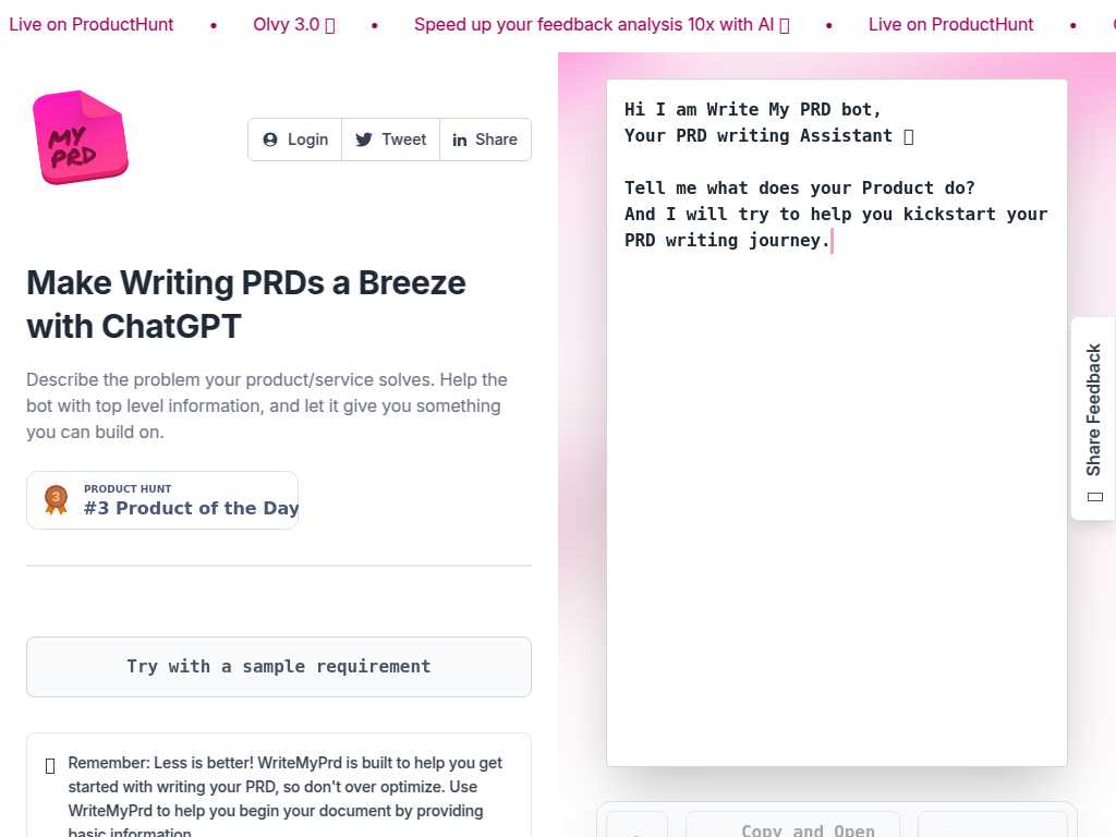 Writemyprd