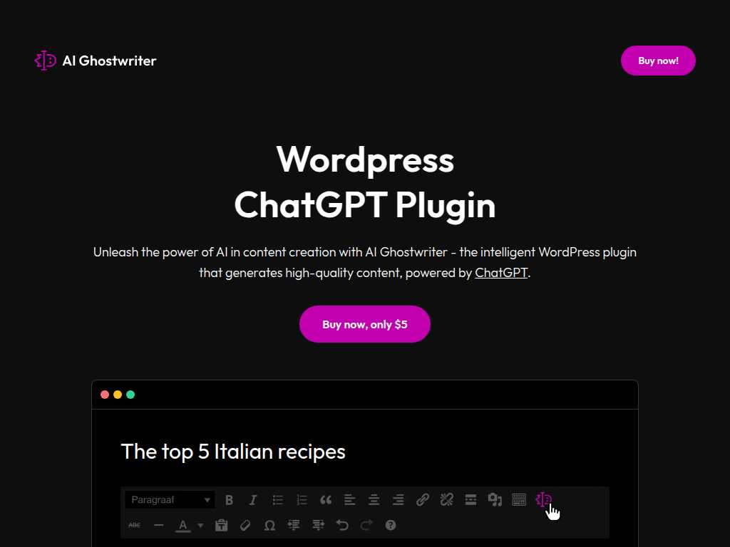 AI Ghostwriter