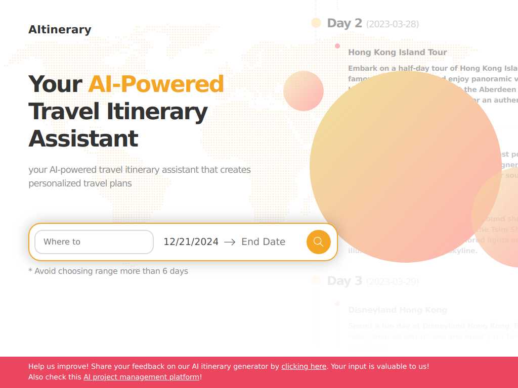 AItinerary