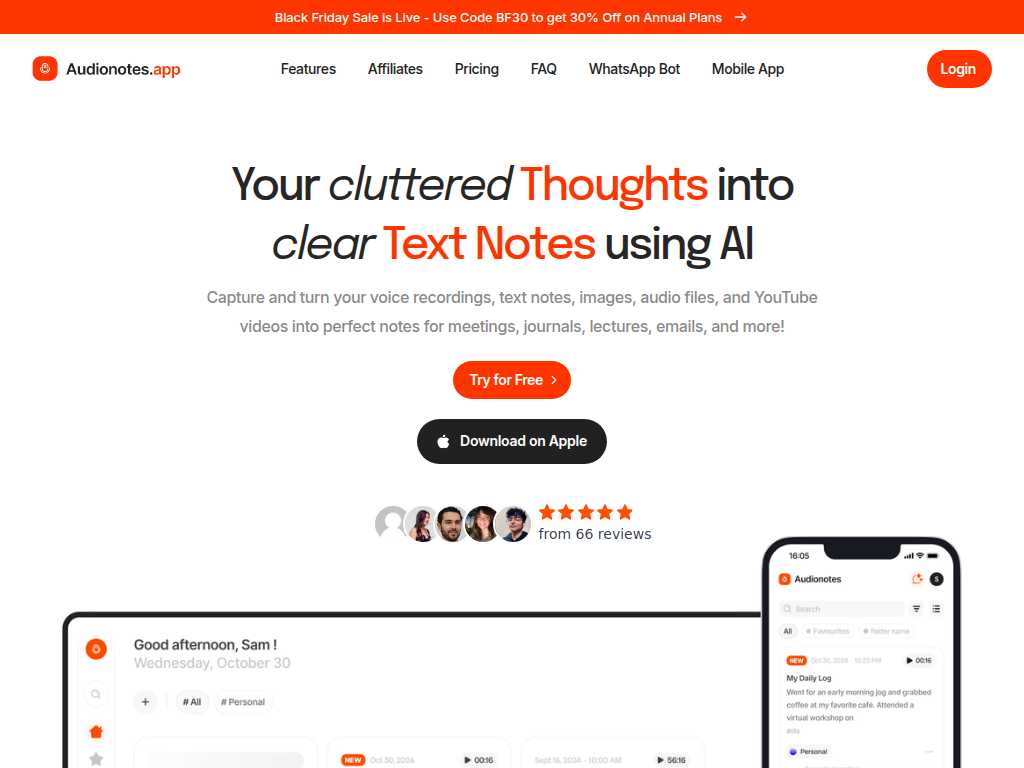 AudioNotes