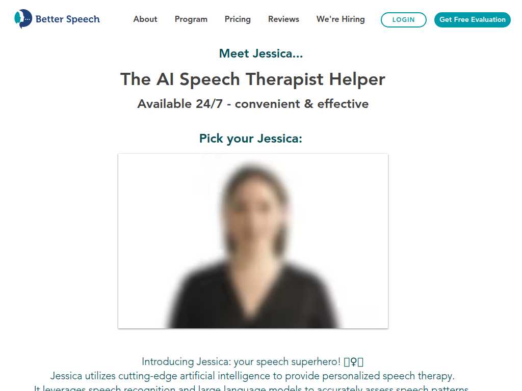 Jessica - Better Speech