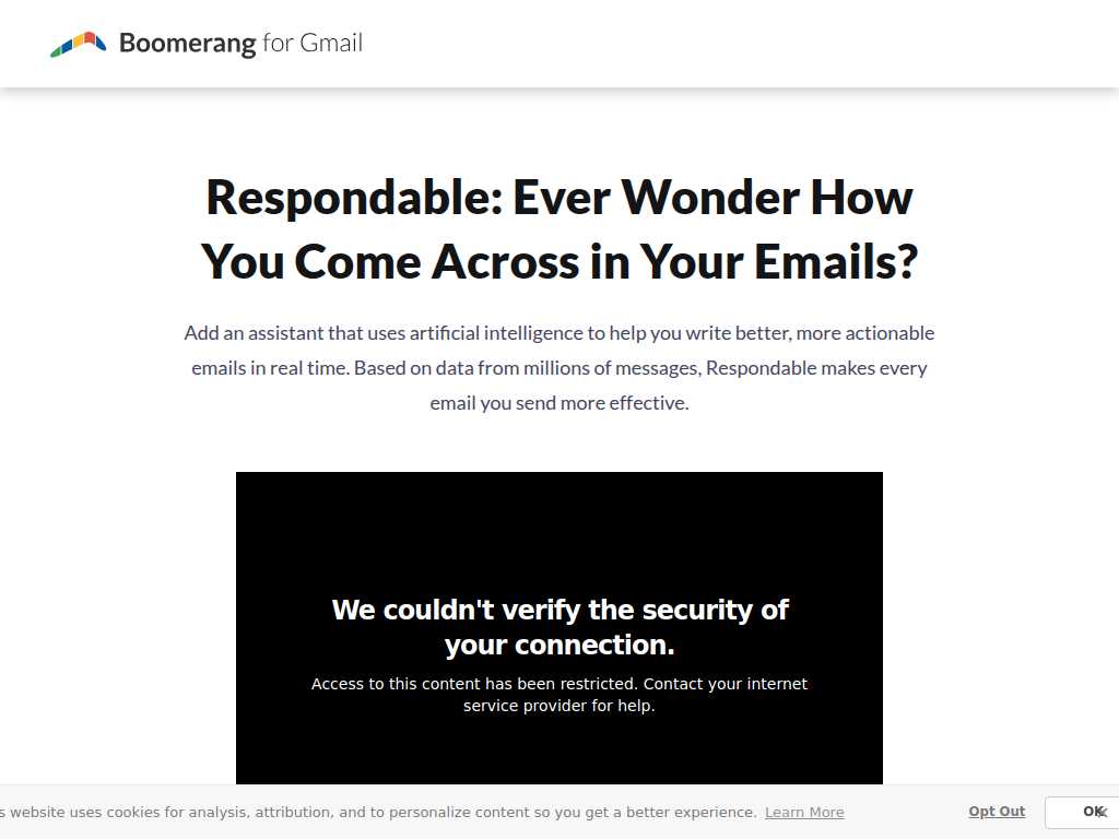 Respondable