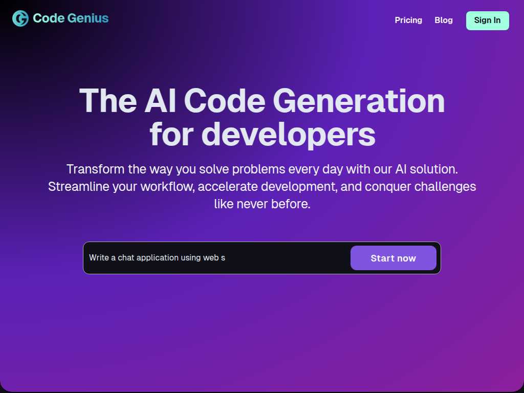 Code Genius