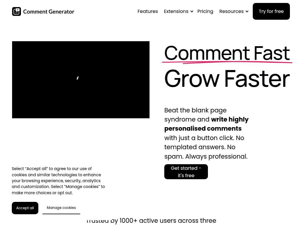 Insta Comment Generator