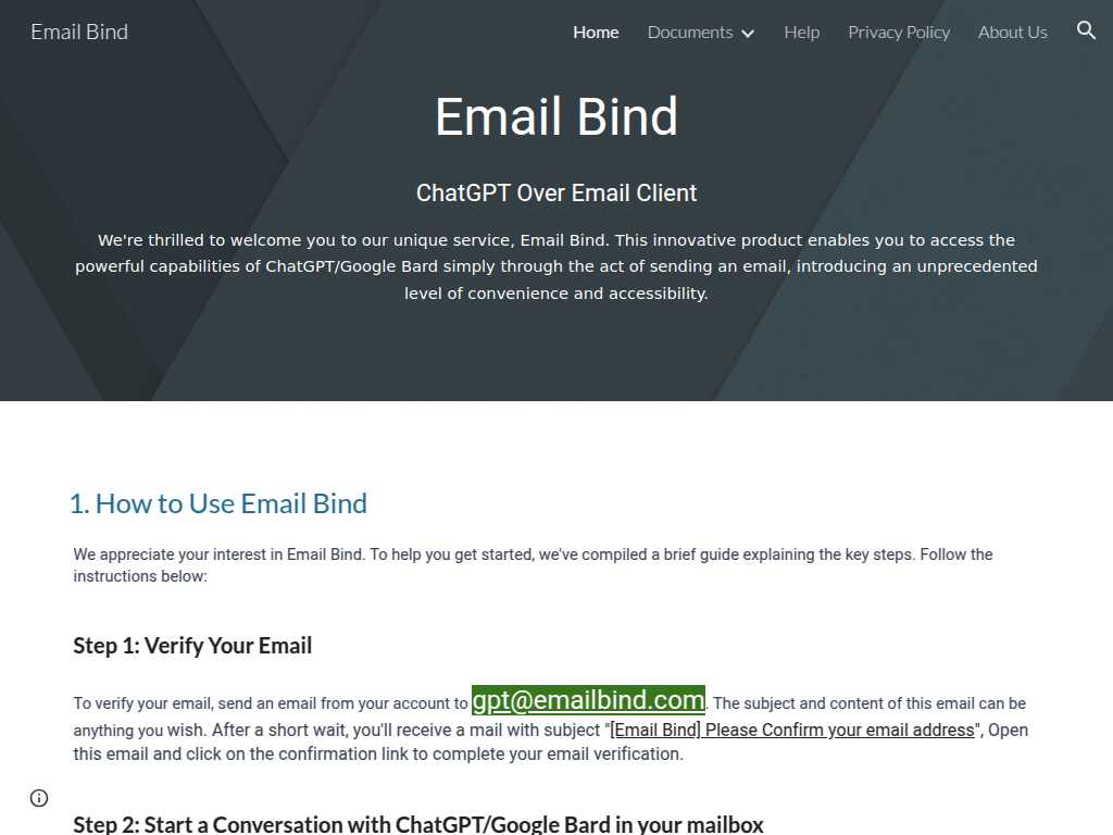Emailbind