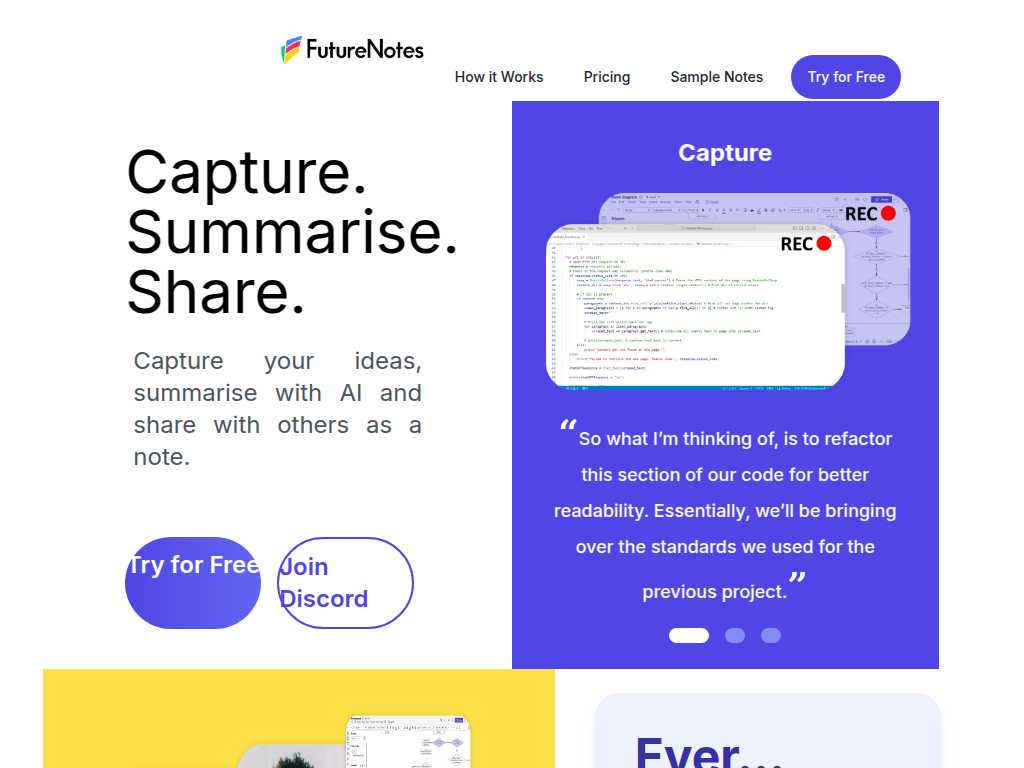 Futurenotes