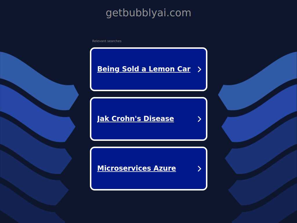 Bubbly AI
