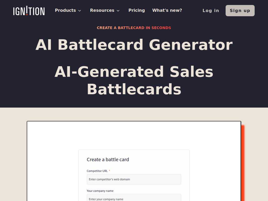 AI Battlecards