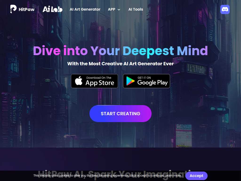 HitPaw AI Art Generator