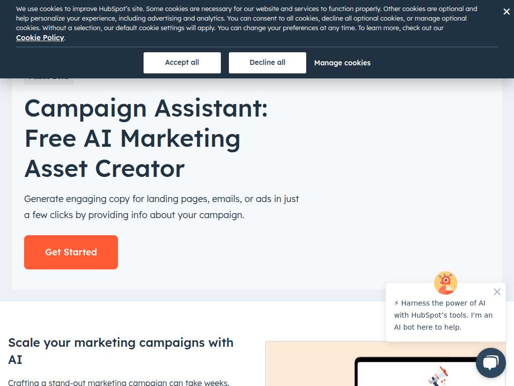 HubSpot Campaign Assistant